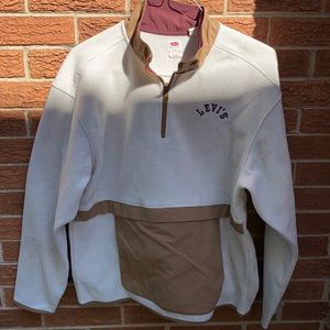 Men’s Levis quarter zip